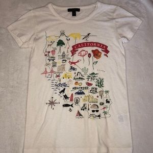 Jcrew women’s graphic tee